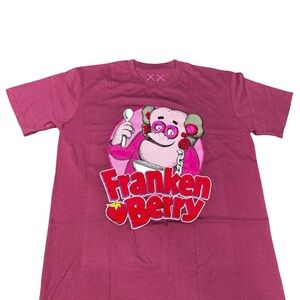 KAWS Franken Berry Purple Graphic T Shirt Mens Size XL Brand New Streetwear Heat